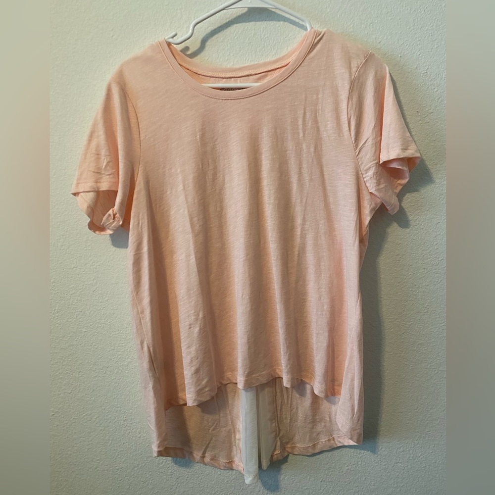 Light pink exercise top